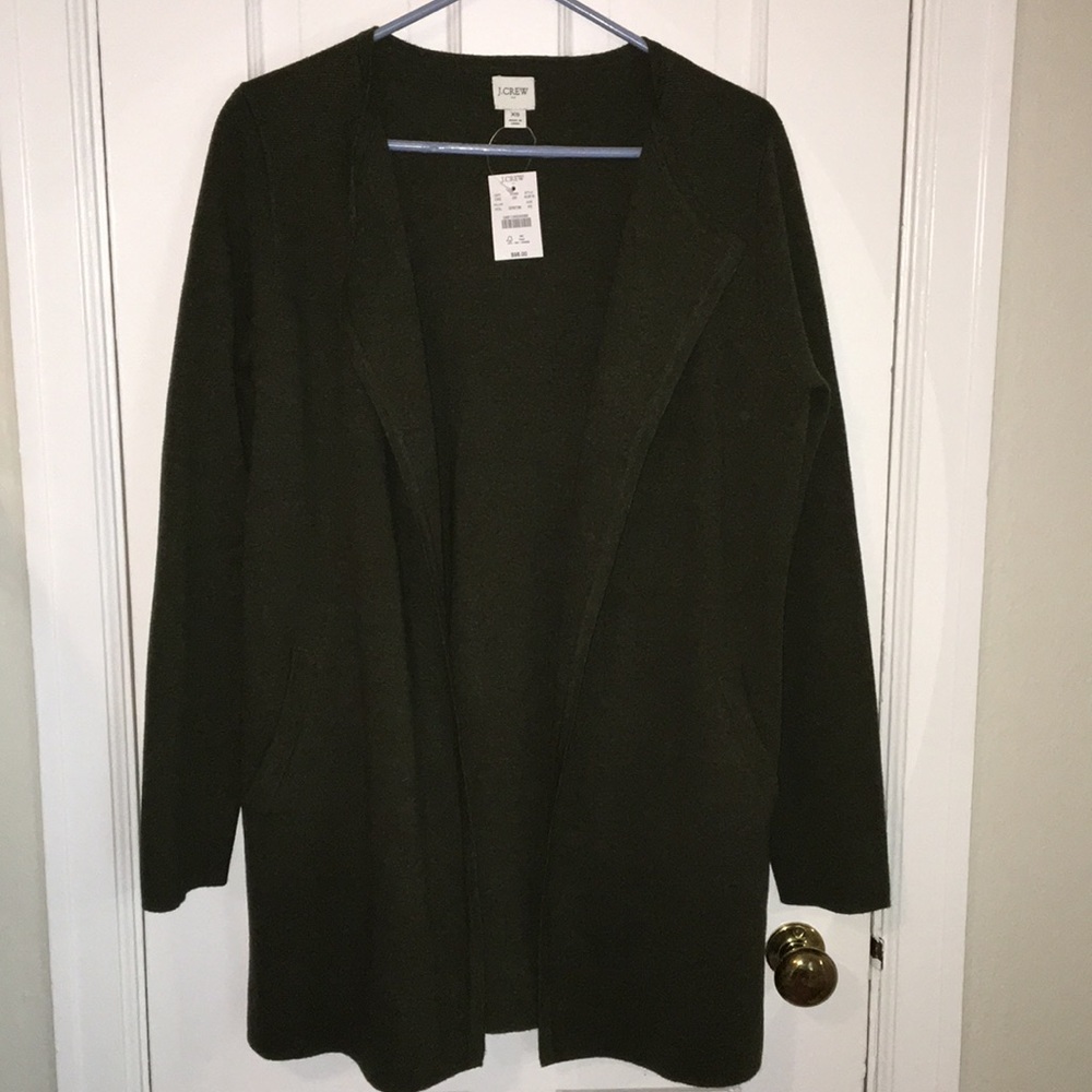 J Crew Long Cardigan